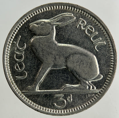 1940 Irish Threepence Coin | Very High Grade