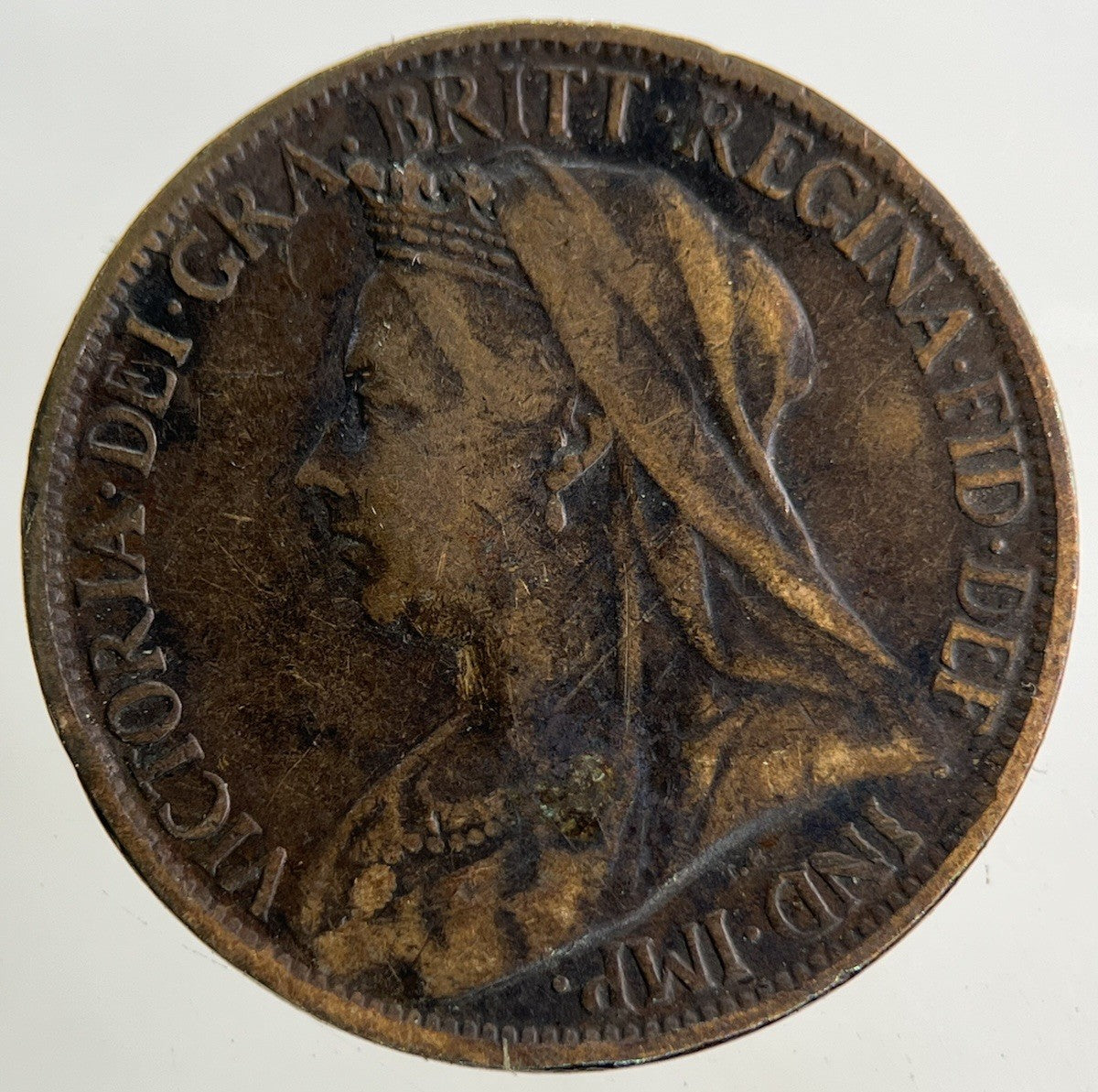 1900 Victoria Farthing Coin | Fine Collectable Grade