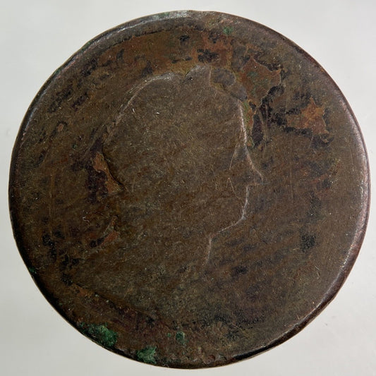 1722 George I 1st Half - Penny Coin | Fair Grade