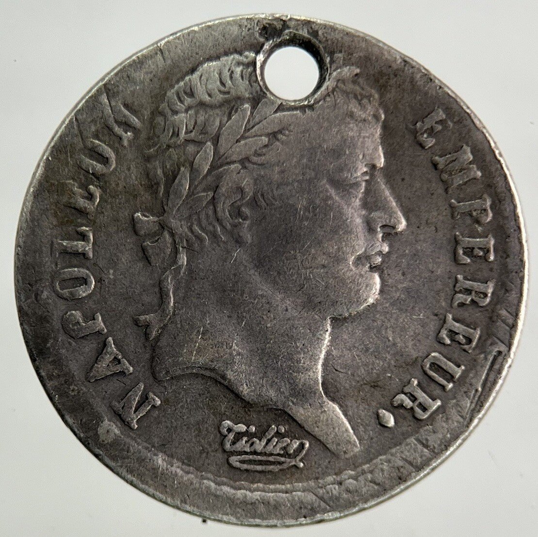 1808 France Napoleon Bonaparte Demi Half Franc Silver Coin | Very High Grade
