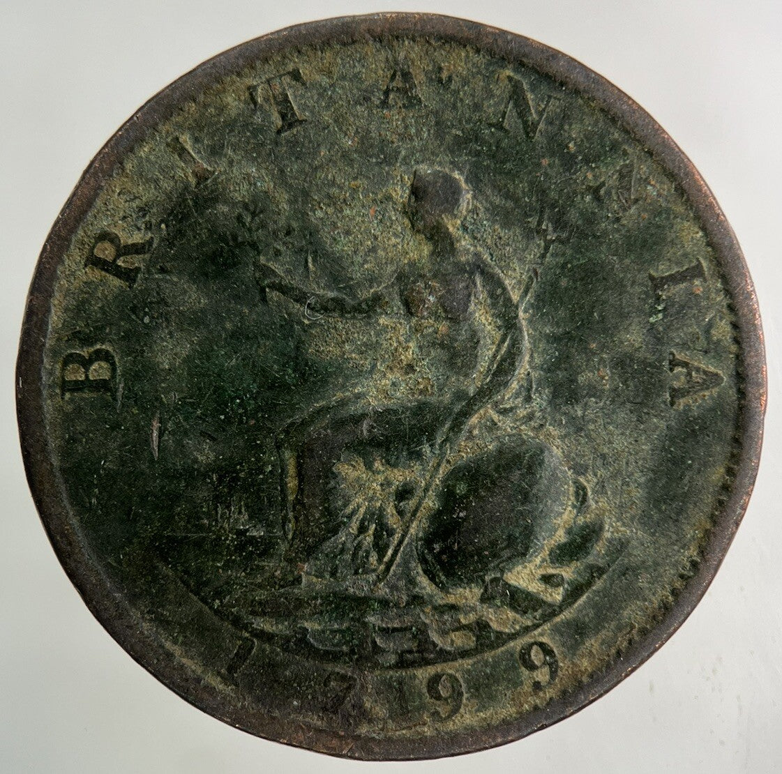 1799 George III 3rd Half - Penny Coin | Collectable Grade