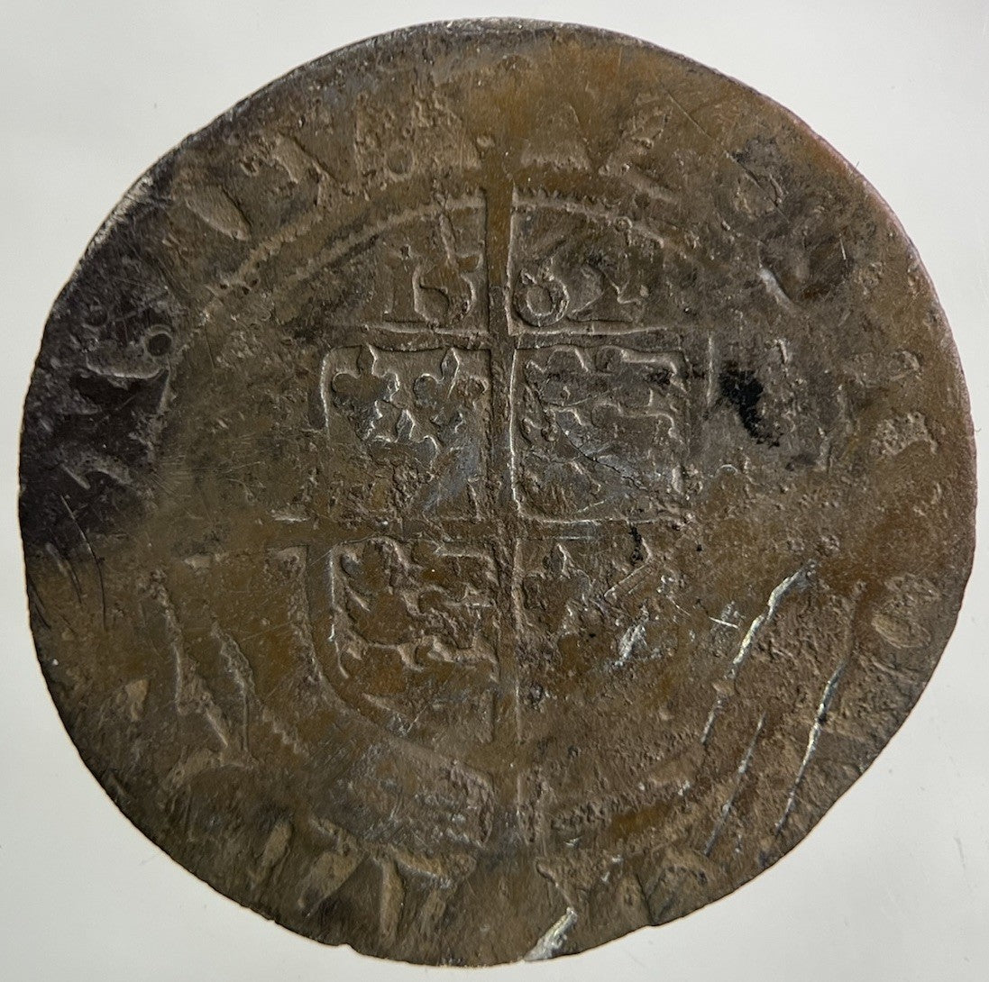 1562 Elizabeth I 1st Sixpence Hammered Silver Coin | Collectable Grade