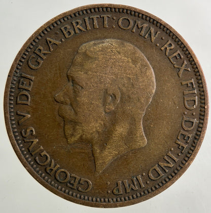 1934 George V Half - Penny Coin | Collectable Grade