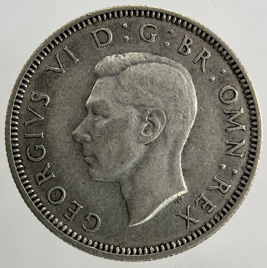 1944 George VI Shilling Silver Coin | Fine Collectable Grade