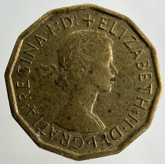 1967 Elizabeth II 2nd Brass Threepence Coin | Fine Collectable Grade