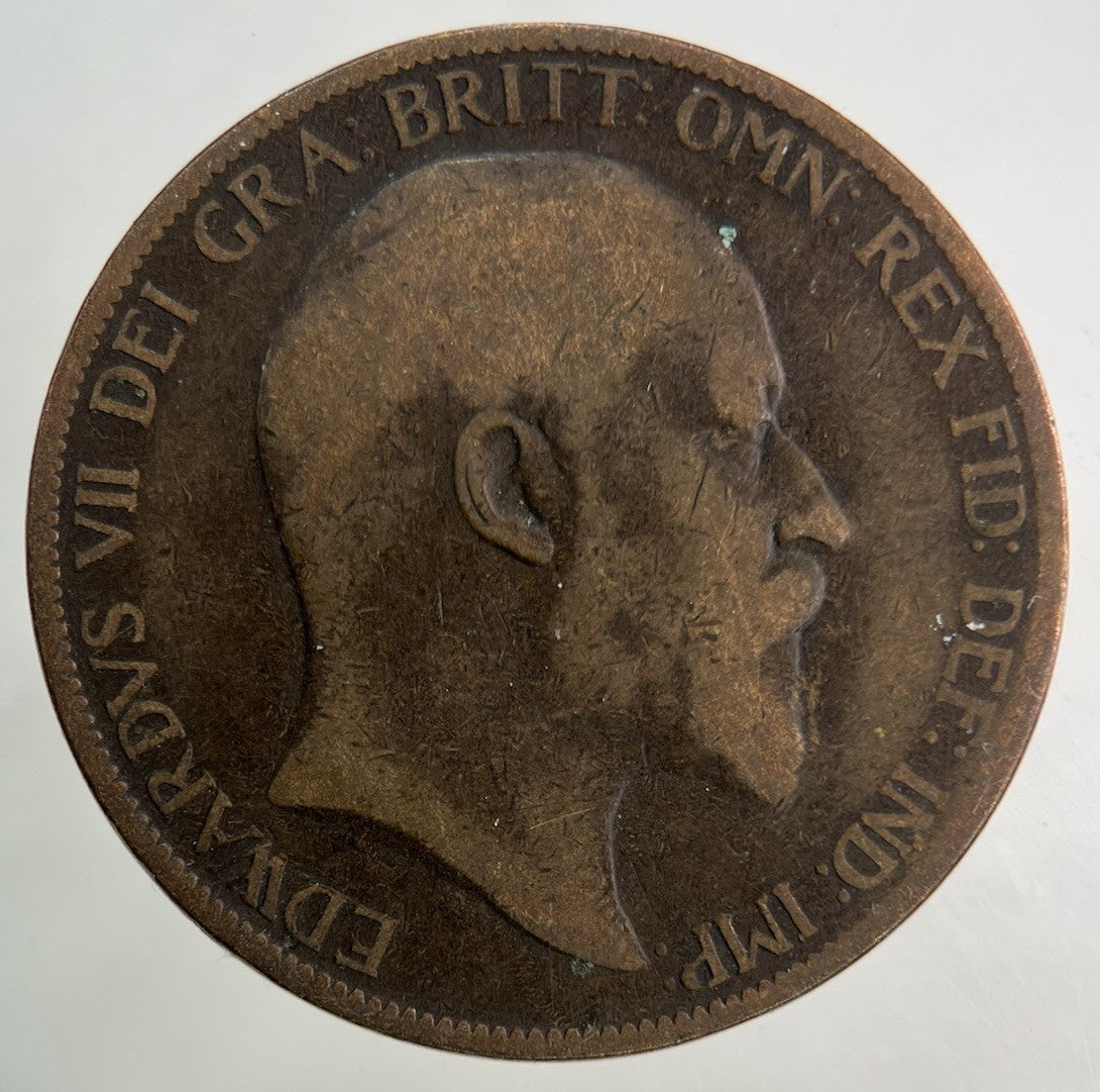 1902 Edward VII One Penny Coin | Collectable Grade