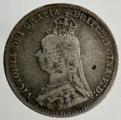 1890 Victoria Threepence Silver Coin | Fine Collectable Grade