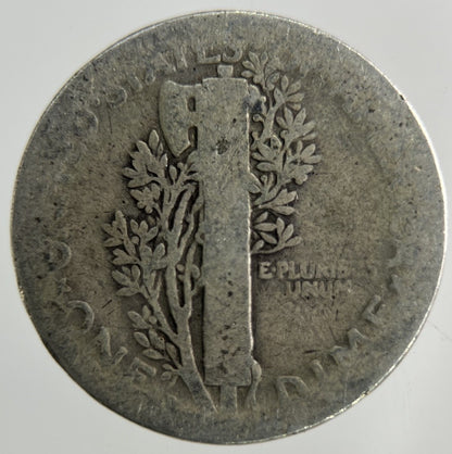 US USA Mercury Dime Silver Coin | Collectable Grade