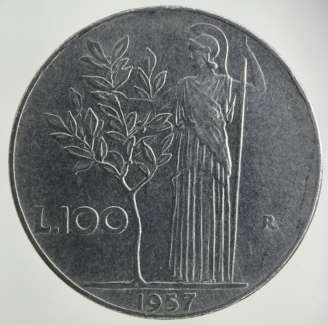 1957 Italy 100 Lira Coin | Fine Collectable Grade