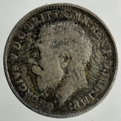 1919 George V Threepence Silver Coin | Fine Collectable Grade