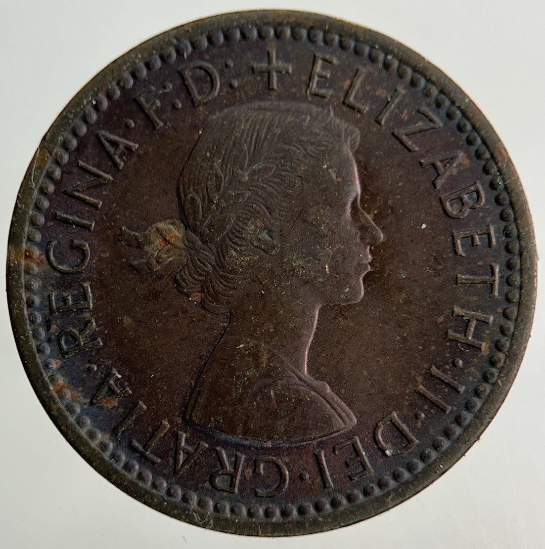 1954 Elizabeth II 2nd Farthing Coin | Fine Collectable Grade