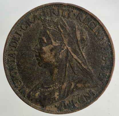 1900 Victoria Farthing Coin | Fine Collectable Grade