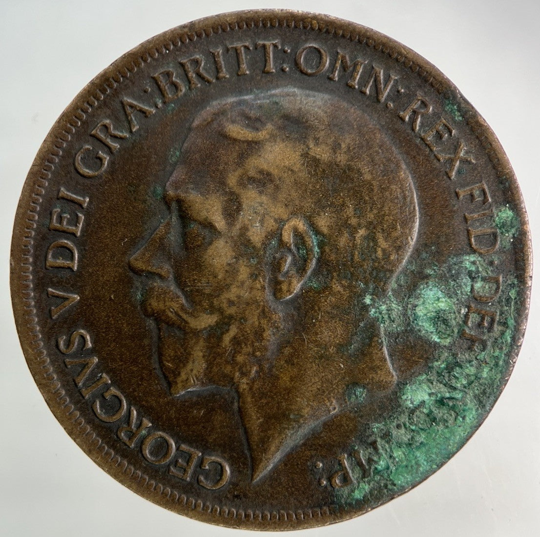 1917 George V One Penny Coin | Fine Collectable Grade