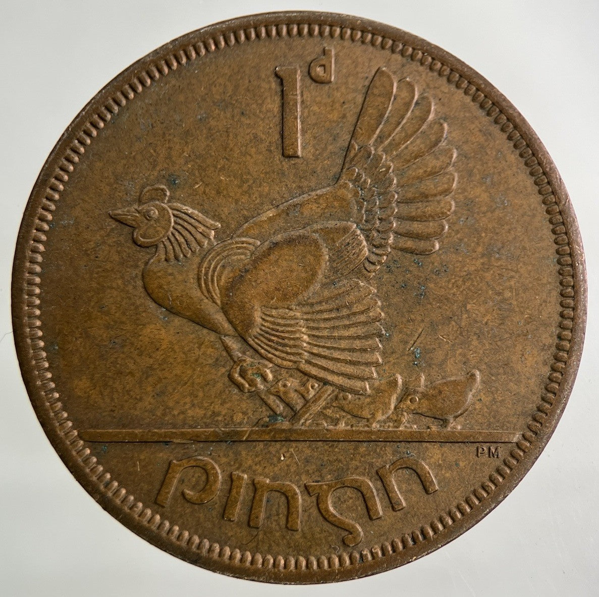 1964 Irish Ireland One Penny Coin | Very High Grade