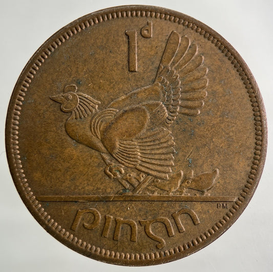 1964 Irish Ireland One Penny Coin | Very High Grade