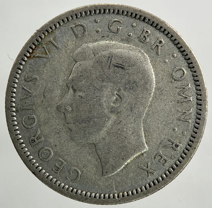 1939 George VI Sixpence Silver Coin | Collectable Grade