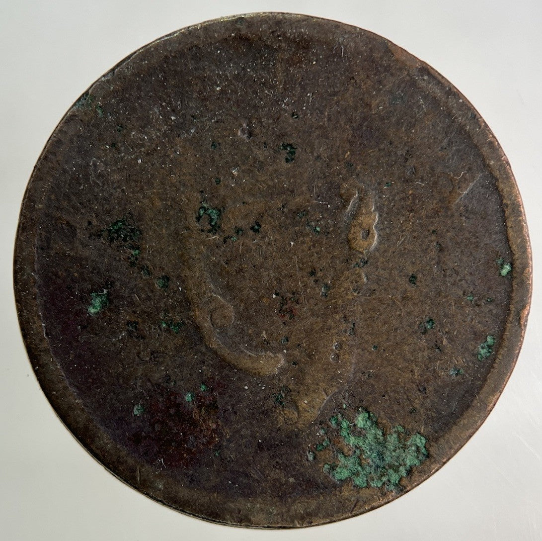Irish Half - Penny Coin | Worn Grade
