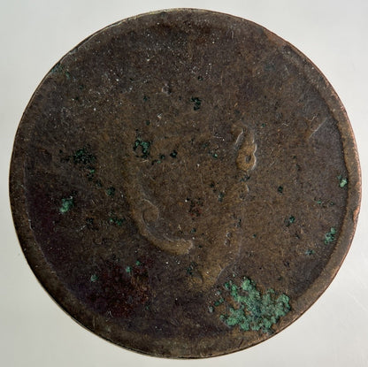Irish Half - Penny Coin | Worn Grade