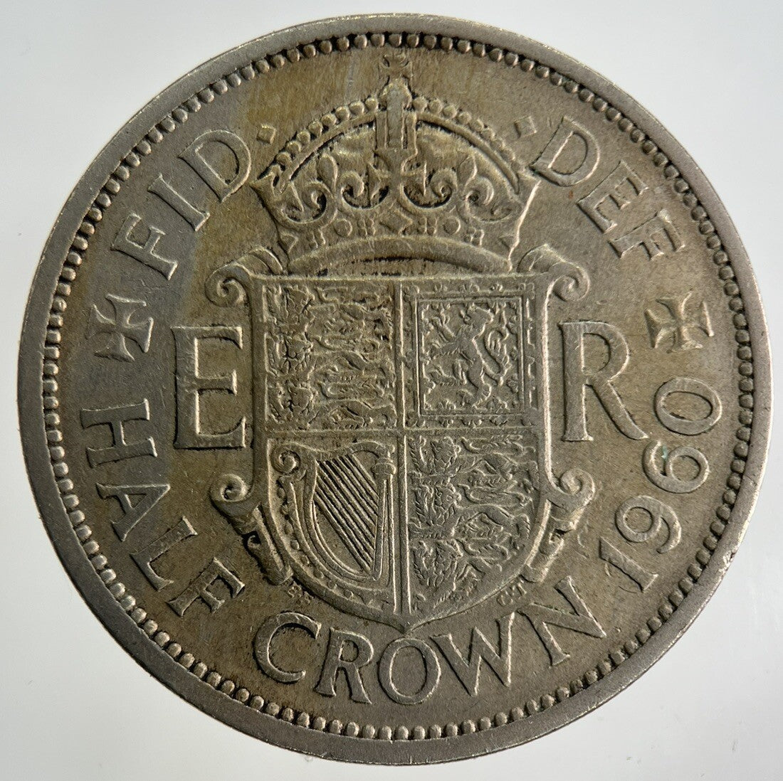 1960 Elizabeth II 2nd Half - Crown Coin | Fine Collectable Grade