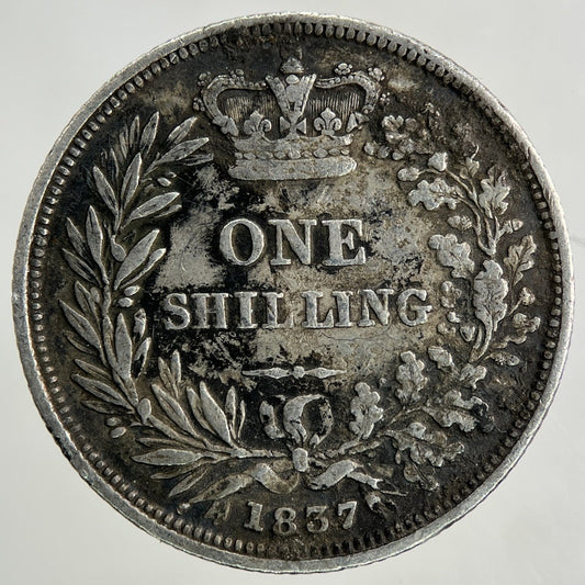 1837 William IV Shilling Silver Coin | Fine Collectable Grade
