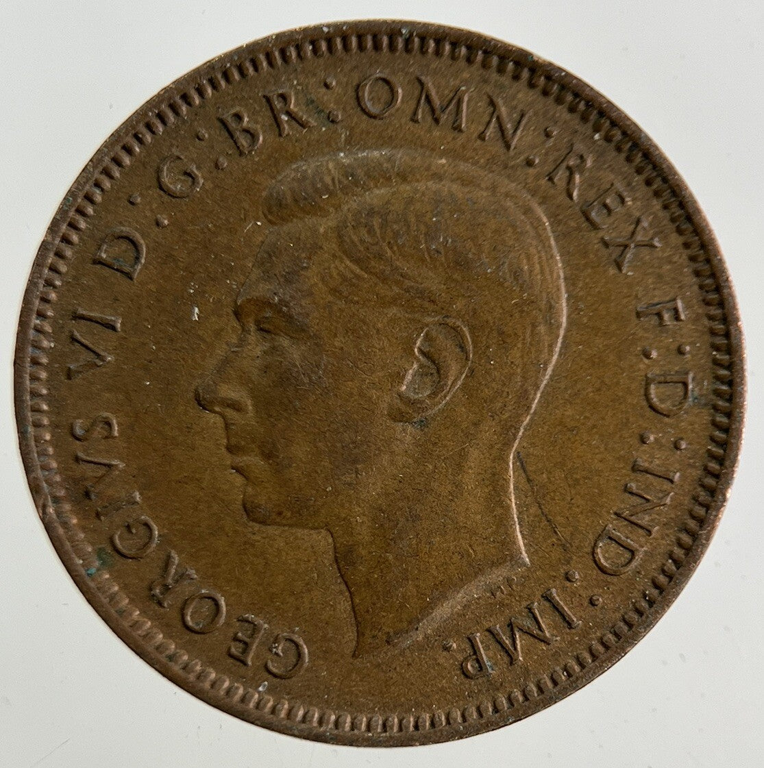 1945 George VI Farthing Coin | Fine Collectable Grade