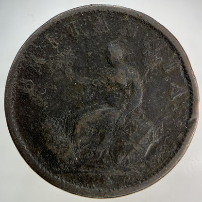 1806 George III 3rd One Penny Coin | Fair Grade