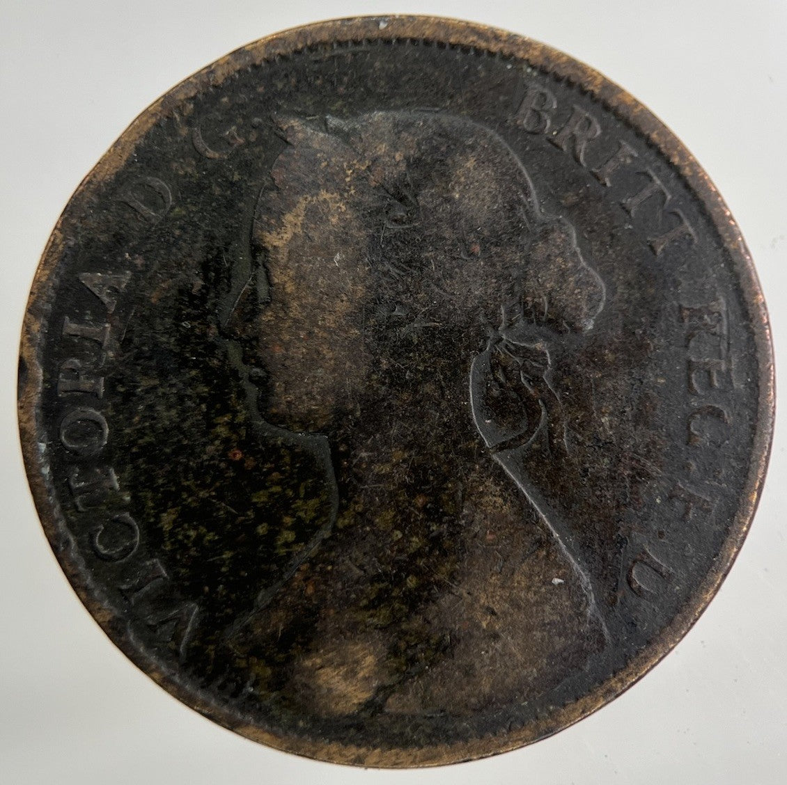 1862 Victoria Half - Penny Coin | Collectable Grade