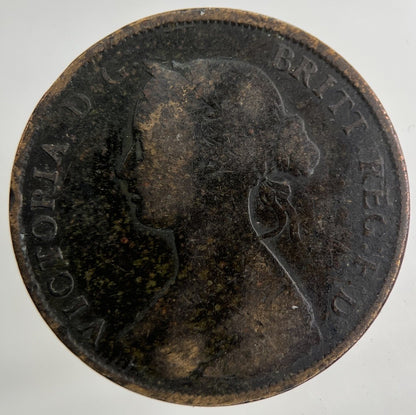 1862 Victoria Half - Penny Coin | Collectable Grade