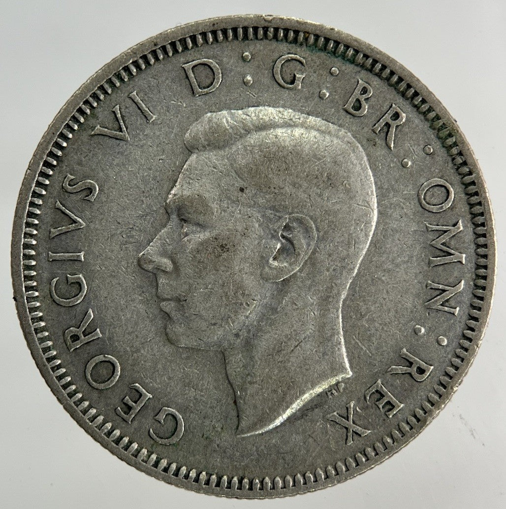 1944 George VI Shilling Silver Coin | Fine Collectable Grade