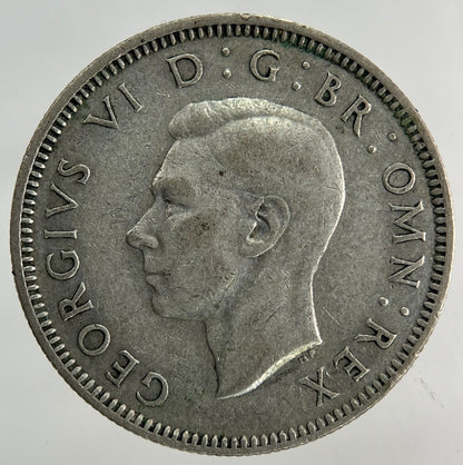 1944 George VI Shilling Silver Coin | Fine Collectable Grade