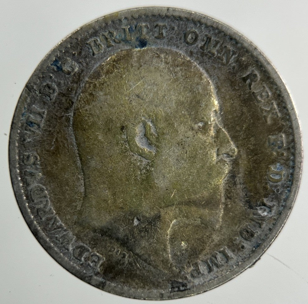 1907 Edward VII Threepence Silver Coin | Collectable Grade
