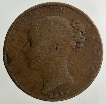 1839 Victoria Farthing Coin | Collectable Grade