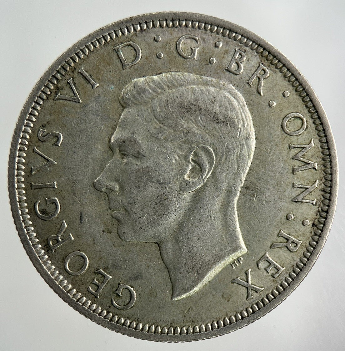 1941 George VI Half - Crown Silver Coin | Fine Collectable Grade
