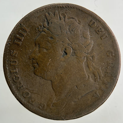 1823 George IV Farthing Coin | Collectable Grade