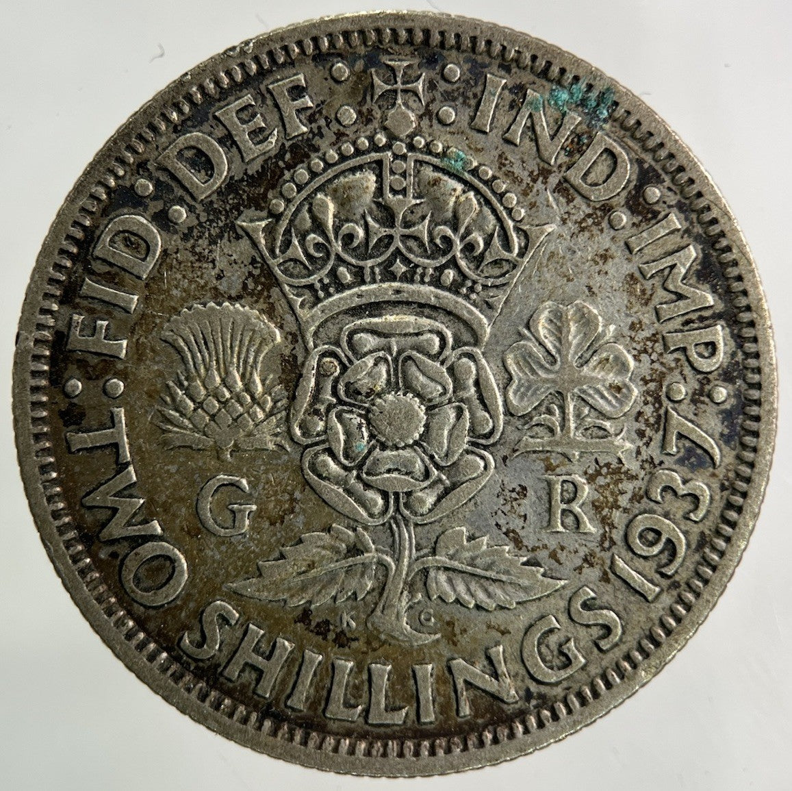 1937 George VI Florin Silver Coin | Fine Collectable Grade