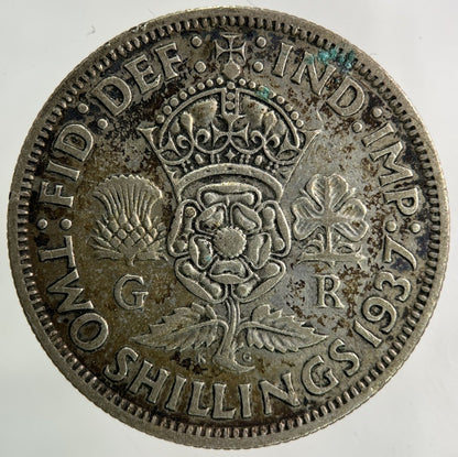 1937 George VI Florin Silver Coin | Fine Collectable Grade