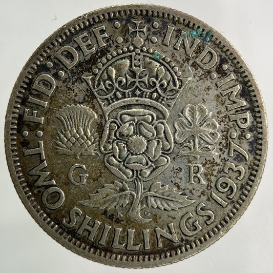 1937 George VI Florin Silver Coin | Fine Collectable Grade