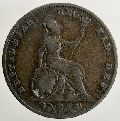 1853 Victoria Farthing Coin | Collectable Grade