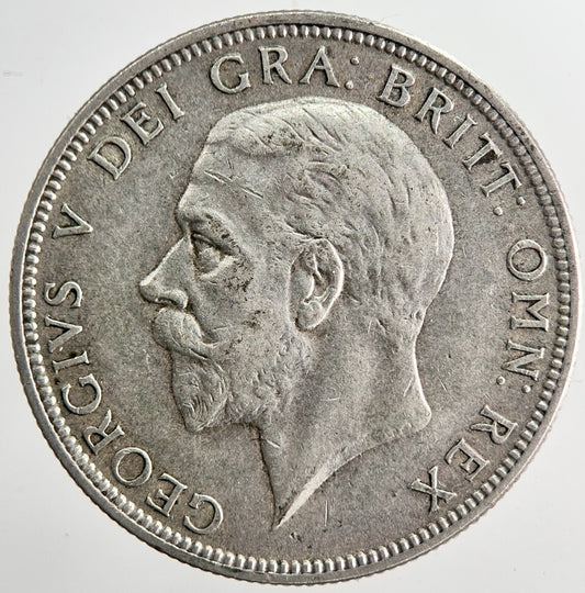 1929 George V Florin British Silver Coin | Very High Grade | a6369