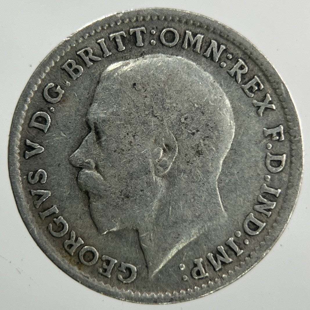 1919 George V Threepence Silver Coin | Collectable Grade