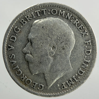 1919 George V Threepence Silver Coin | Collectable Grade