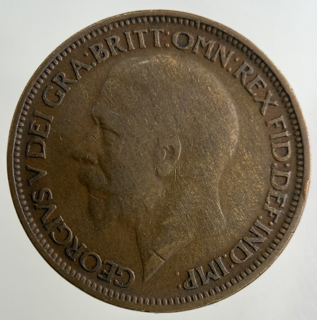 1927 George V Half - Penny Coin | Collectable Grade