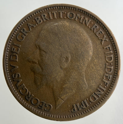1927 George V Half - Penny Coin | Collectable Grade