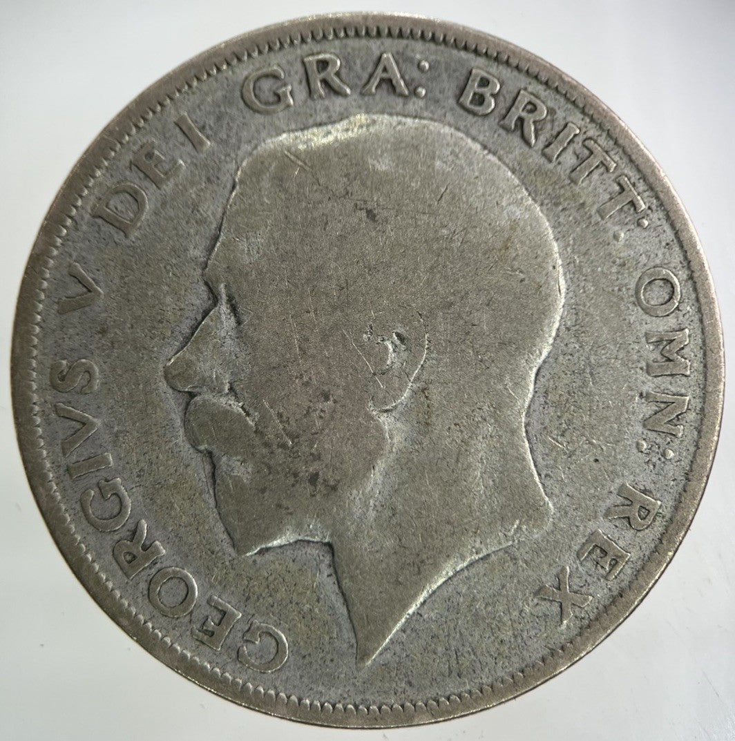 1922 George V Half - Crown Silver Coin | Collectable Grade