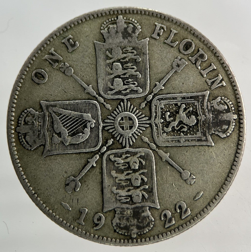1922 George V Florin Silver Coin | Fine Collectable Grade