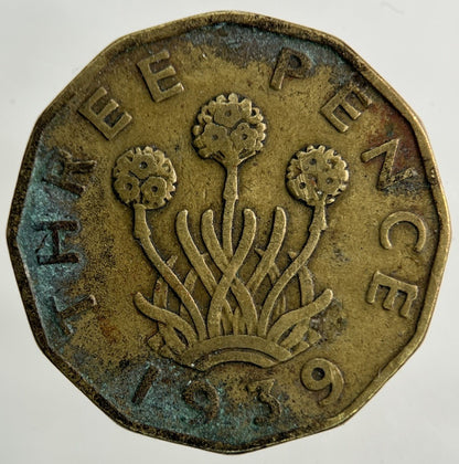 1939 George VI Threepence Coin | Collectable Grade