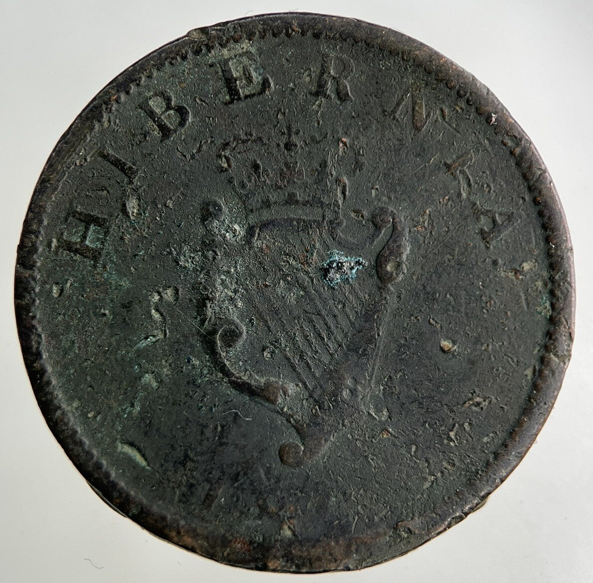1806 Irish Half - Penny Coin | Collectable Grade