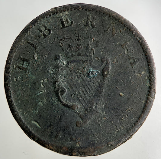 1806 Irish Half - Penny Coin | Collectable Grade
