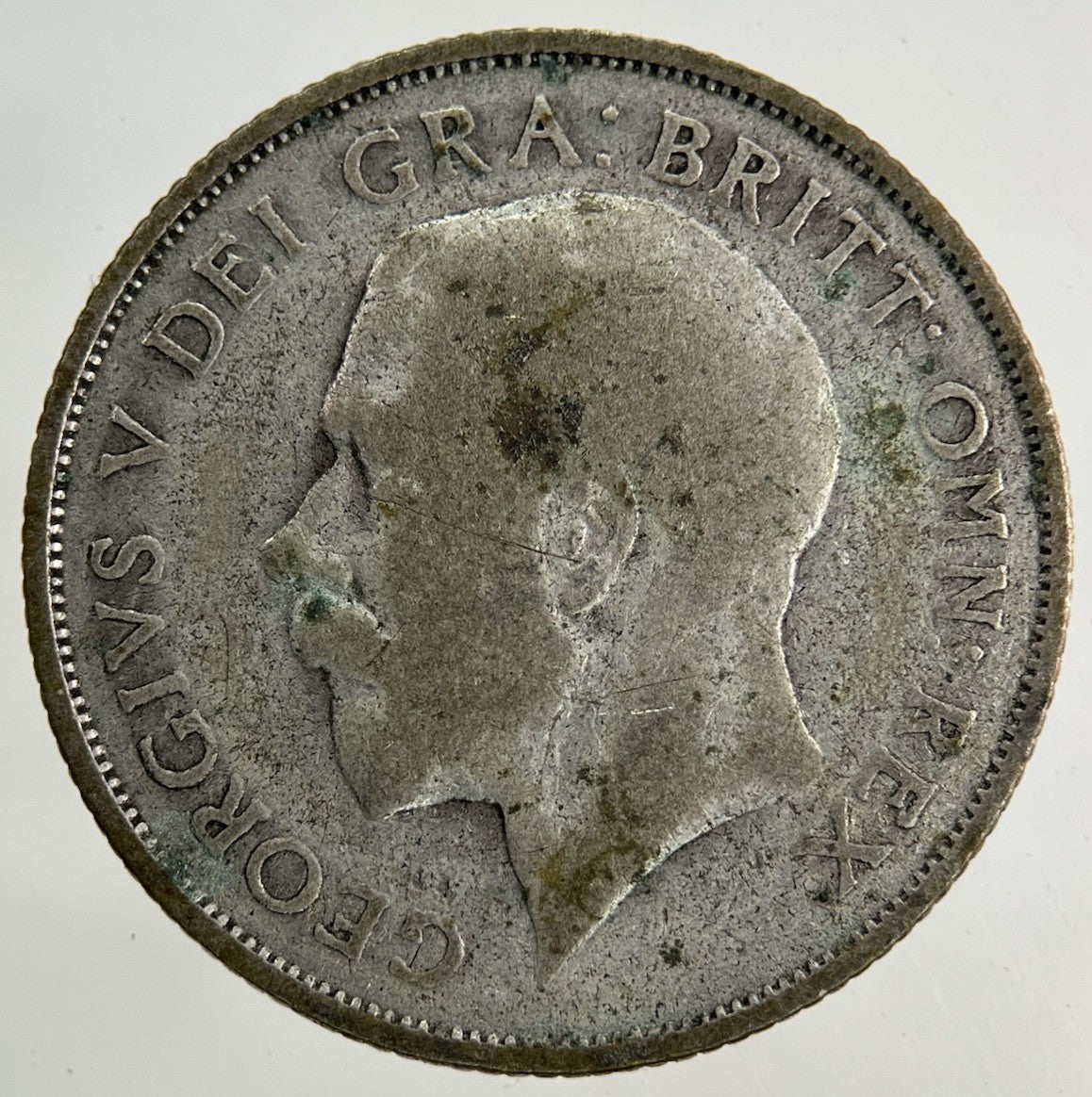 1924 George V Shilling Silver Coin | Fair Grade
