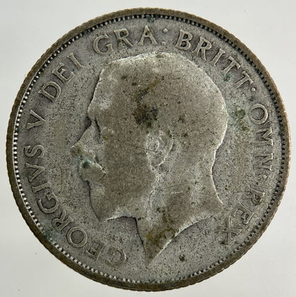 1924 George V Shilling Silver Coin | Fair Grade